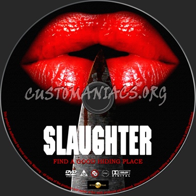 Slaughter dvd label