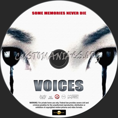 Voices dvd label