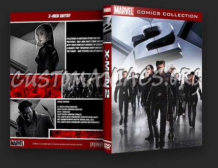 X-Men 2 dvd cover