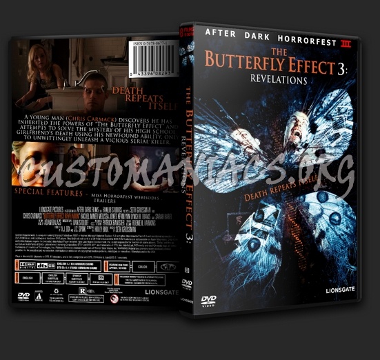 The Butterfly Effect 3: Revelations dvd cover