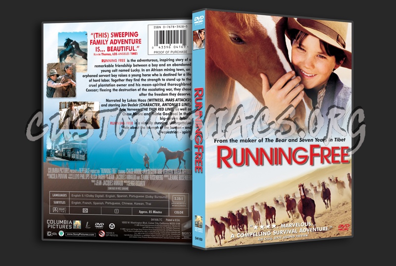 Running Free dvd cover