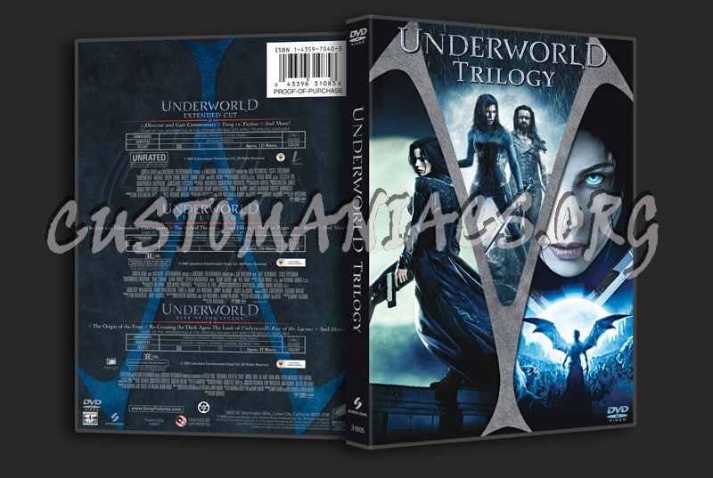 Underworld Trilogy dvd cover