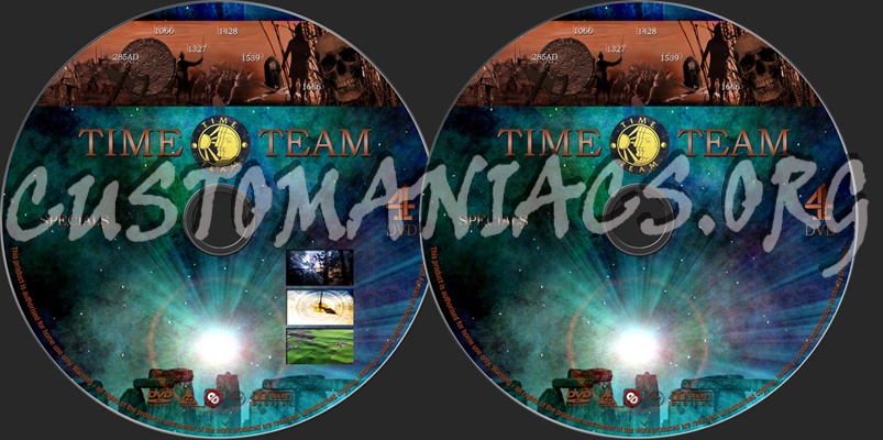 Time Team Specials dvd label