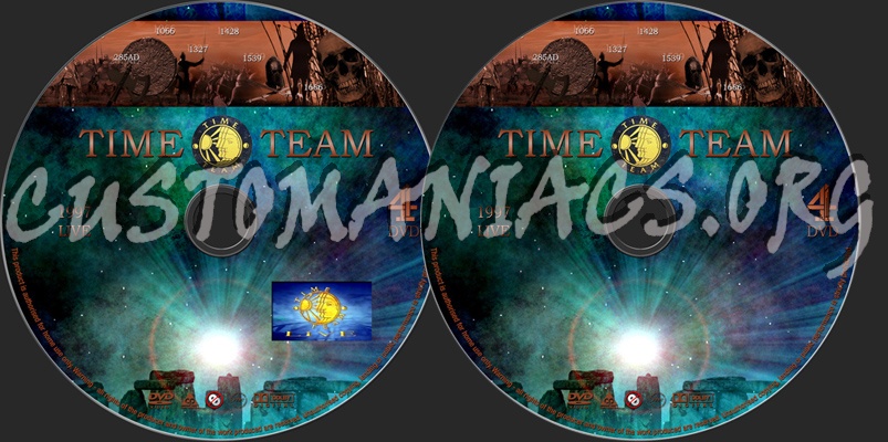 Time Team Live 1997 - 2001 dvd label