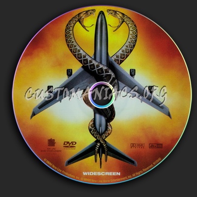 Snakes On A Plane dvd label