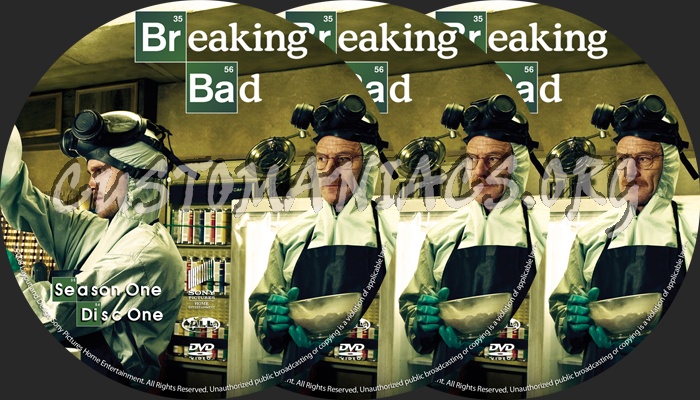 Breaking Bad dvd label