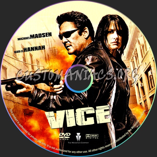 Vice dvd label