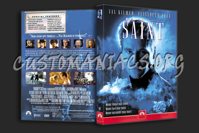 The Saint dvd cover