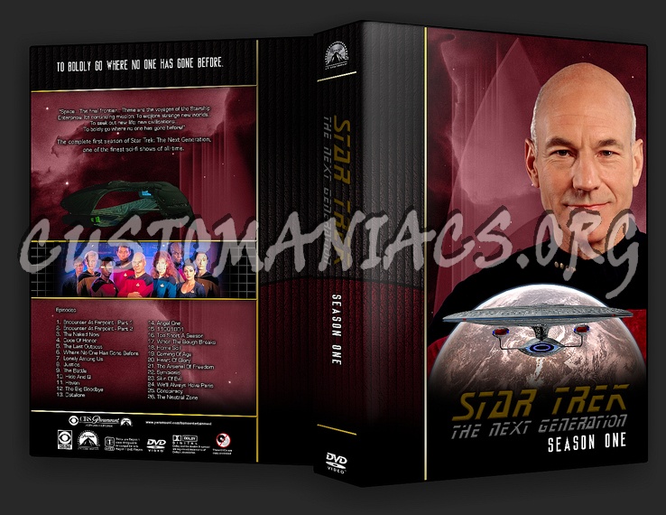 Star Trek The Next Generation - TV Collection dvd cover