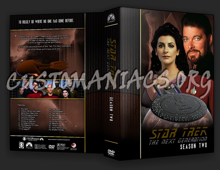 Star Trek The Next Generation - TV Collection dvd cover