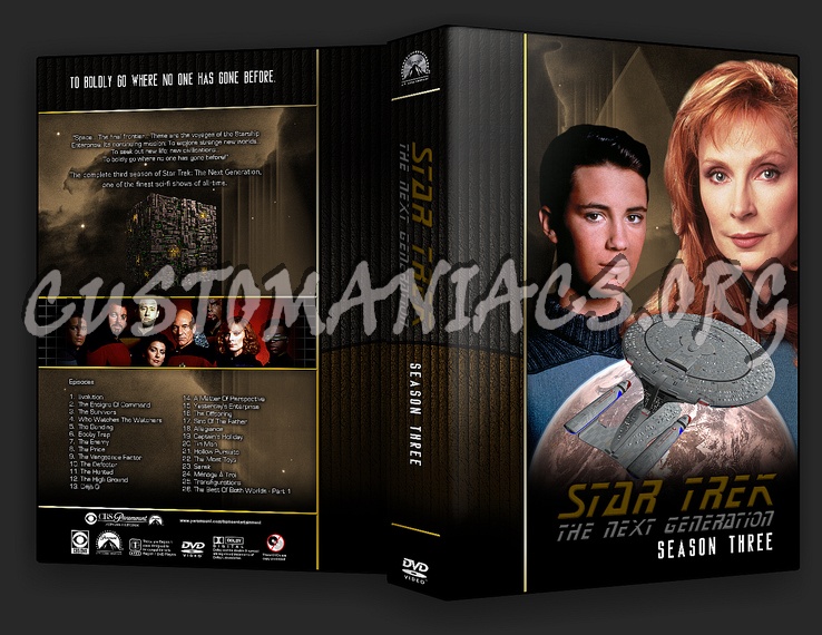 Star Trek The Next Generation - TV Collection dvd cover