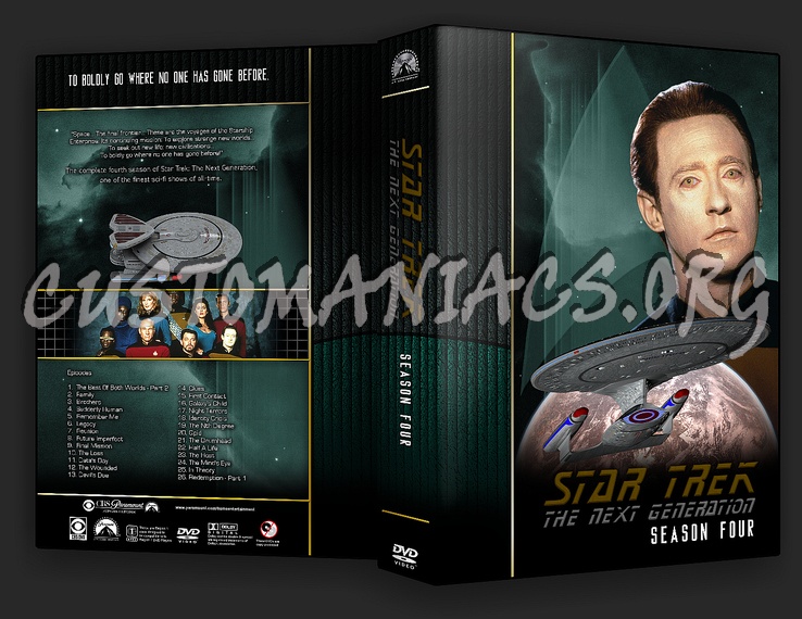 Star Trek The Next Generation - TV Collection dvd cover