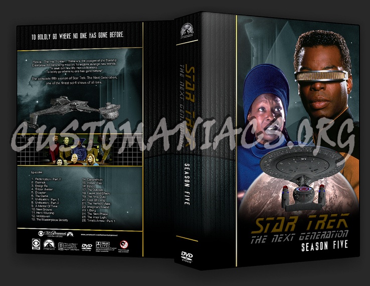 Star Trek The Next Generation - TV Collection dvd cover