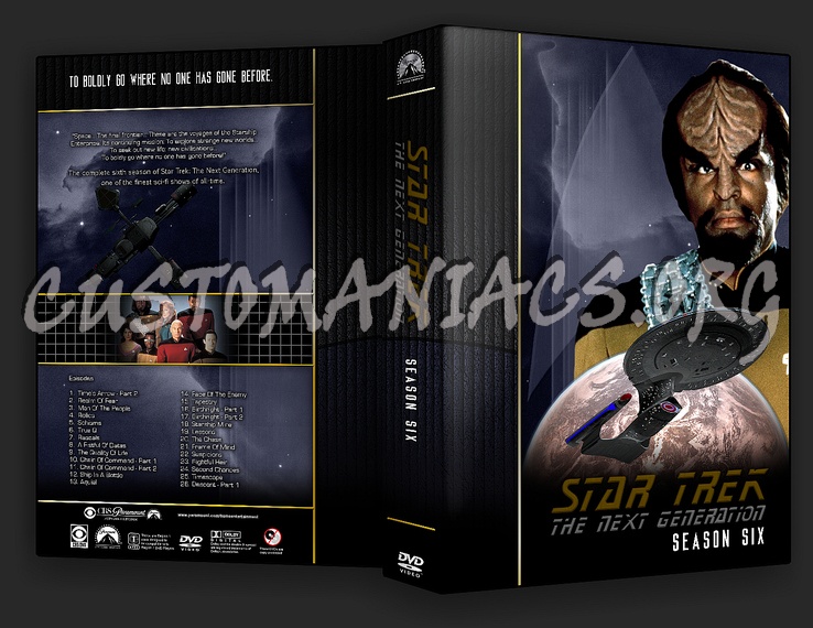 Star Trek The Next Generation - TV Collection dvd cover