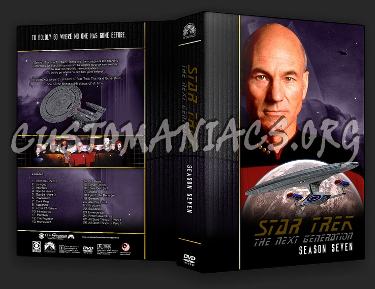 Star Trek The Next Generation - TV Collection dvd cover