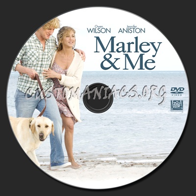 Marley & Me dvd label