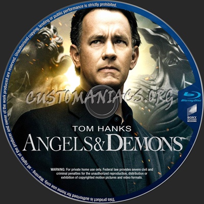 Angels & Demons blu-ray label
