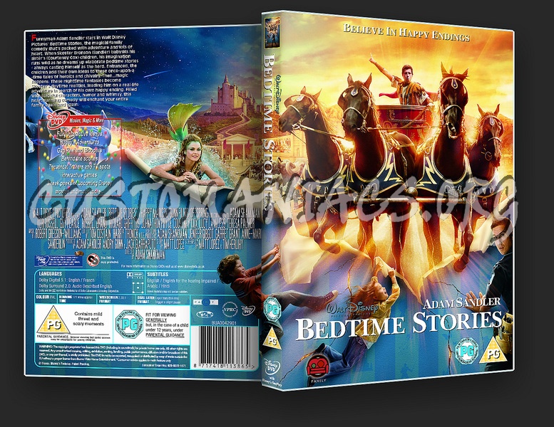Bedtime Stories dvd cover