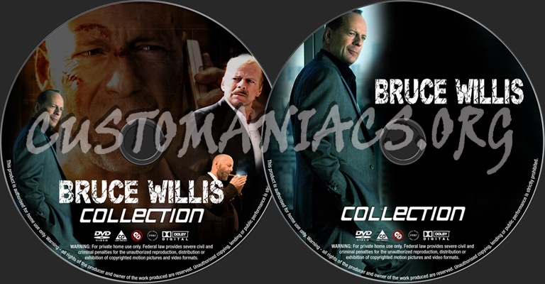 Bruce Willis Collection dvd label