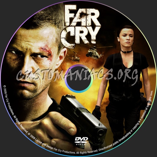 Far Cry dvd label