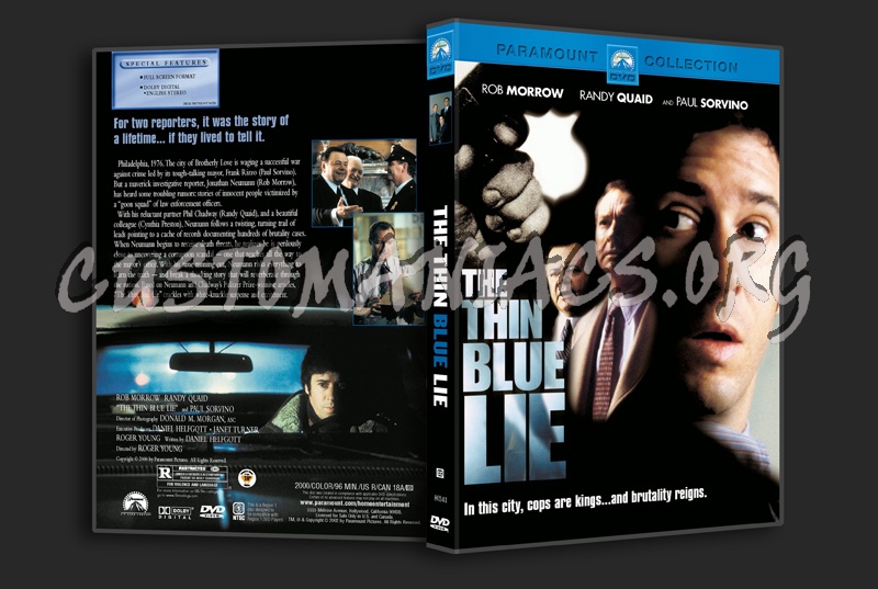 The Thin Blue Line dvd cover