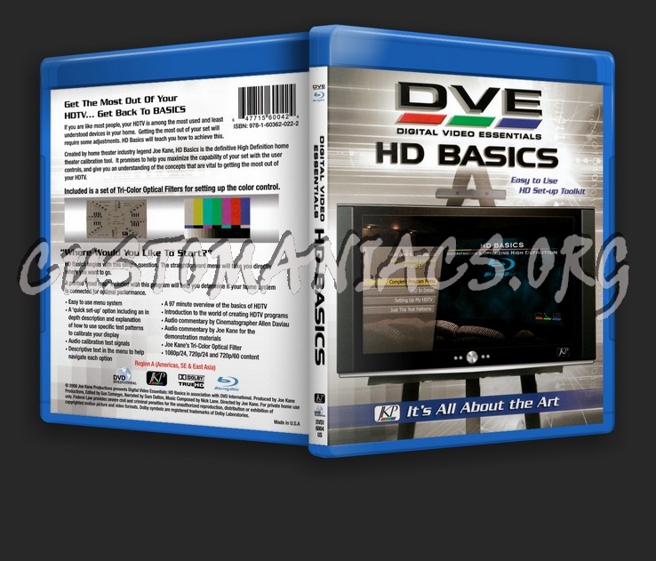 Digital Video Essentials blu-ray cover
