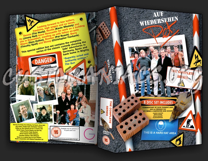 Auf Wiedersehen Pet Complete Series dvd cover