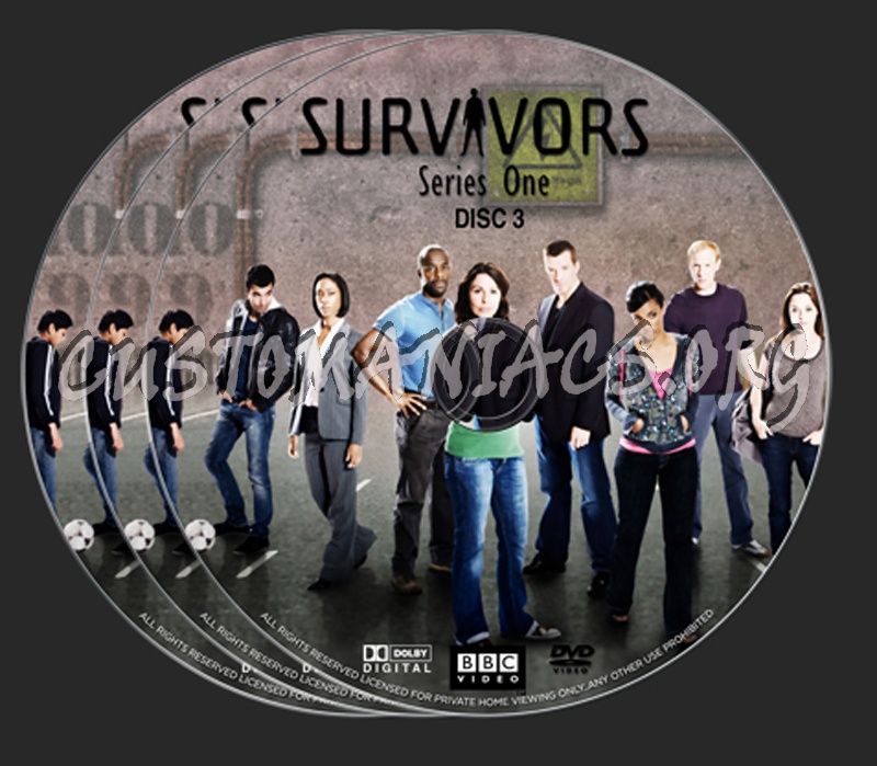 Survivors Season 1 dvd label