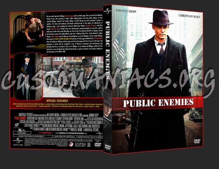 Public Enemies dvd cover