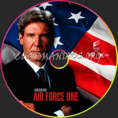 Air Force One dvd label