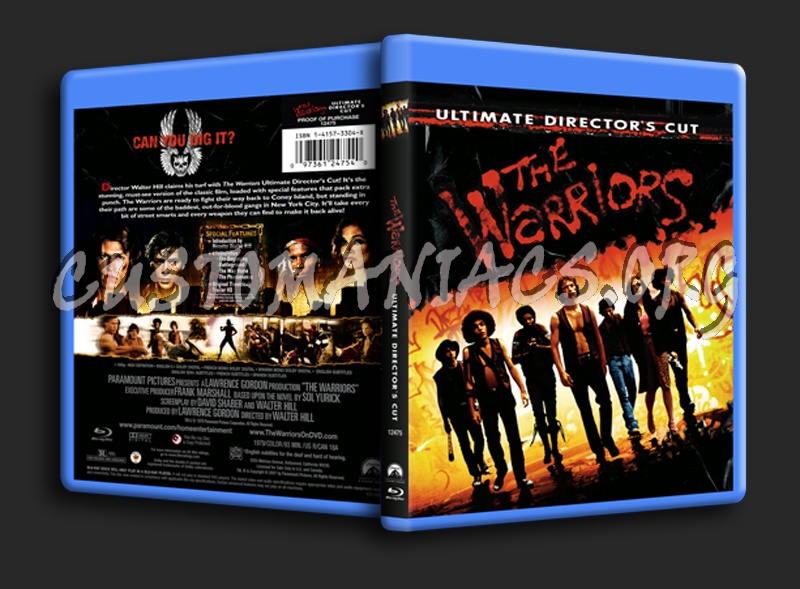 The Warriors blu-ray cover