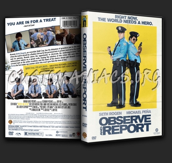Observe and Report dvd cover