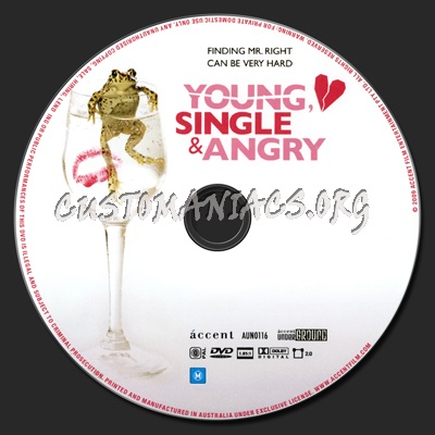 Young, Single, & Angry dvd label