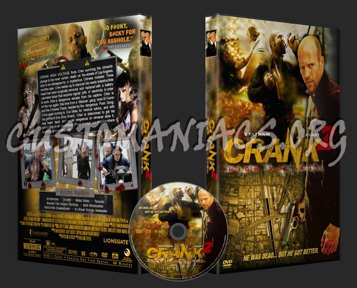 Crank 2: High Voltage dvd cover