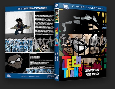 Teen Titans dvd cover