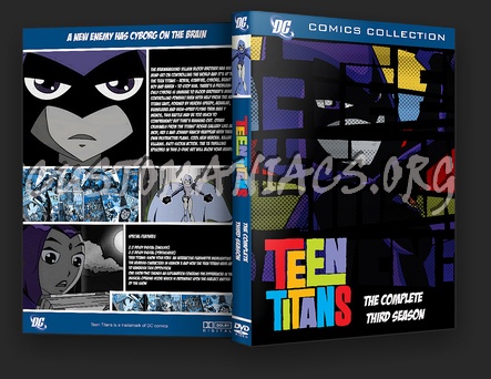 Teen Titans dvd cover