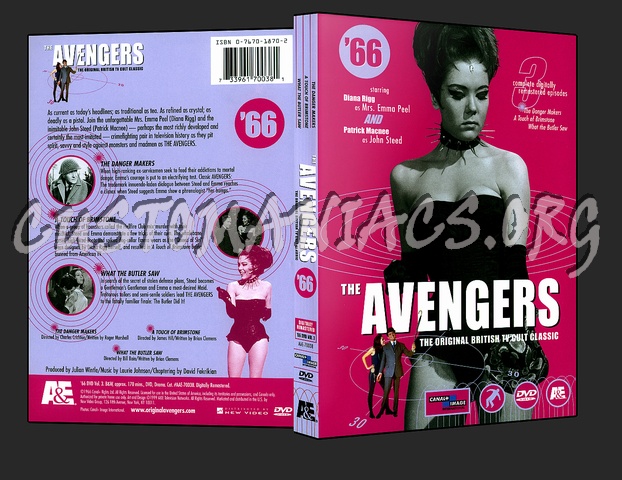 The Avengers 66 Volume 2 dvd cover