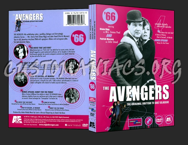 The Avengers 66 Volume 4 dvd cover