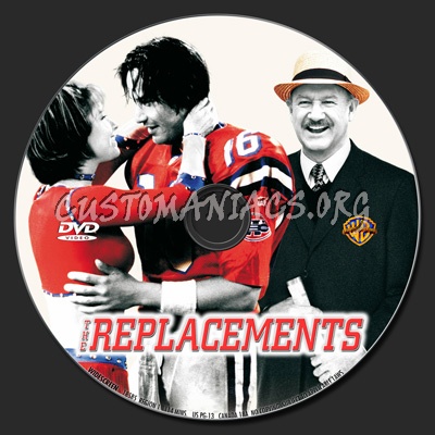 The Replacements dvd label