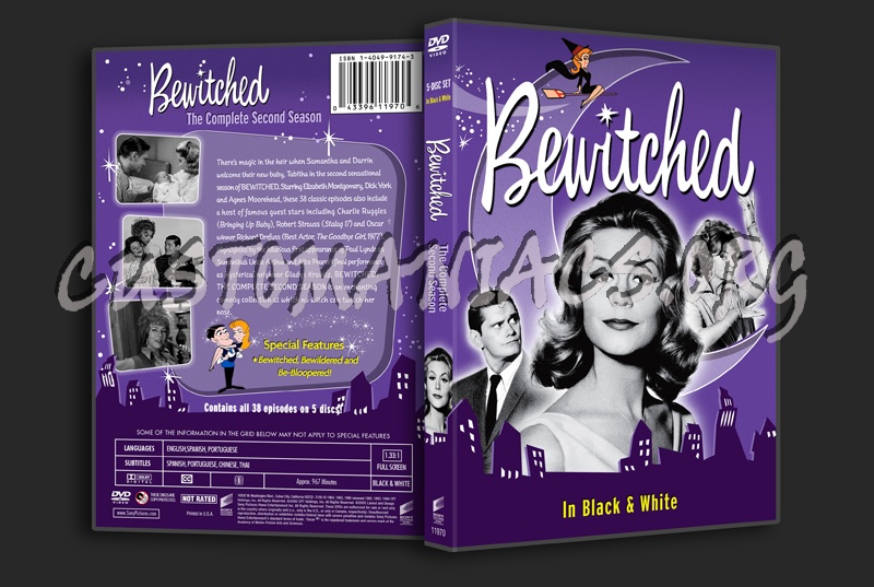 Bewitched - Season 2 dvd cover