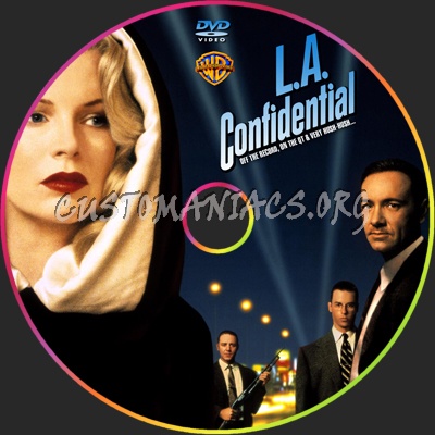 L.A. Confidential dvd label