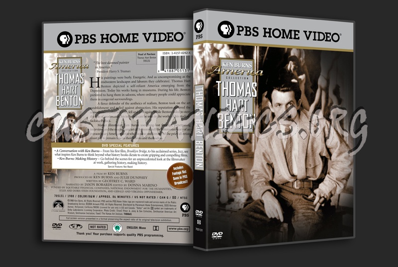 Thomas Hart Benton dvd cover