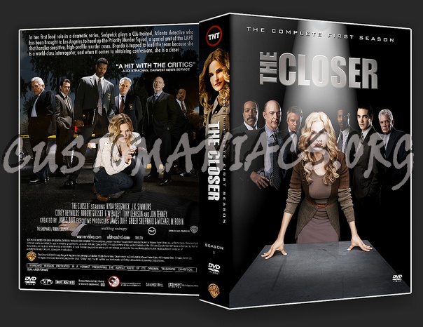 The Closer - Season 1 dvd cover