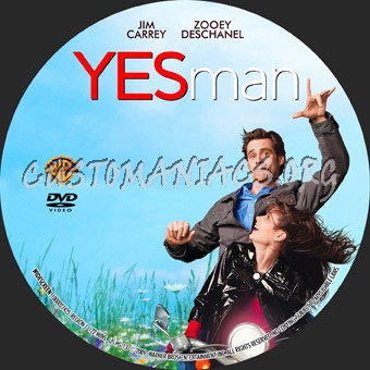 Yes Man dvd label