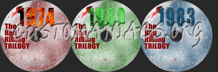 Red Riding Trilogy dvd label