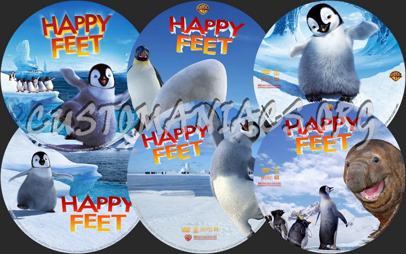 Happy Feet dvd label