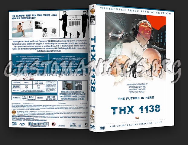 Thx 1138 dvd cover