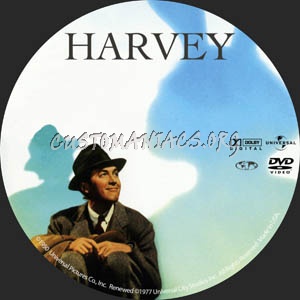 Harvey dvd label
