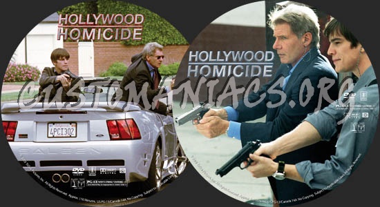 Hollywood Homicide dvd label