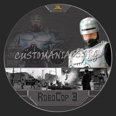 RoboCop Trilogy dvd label